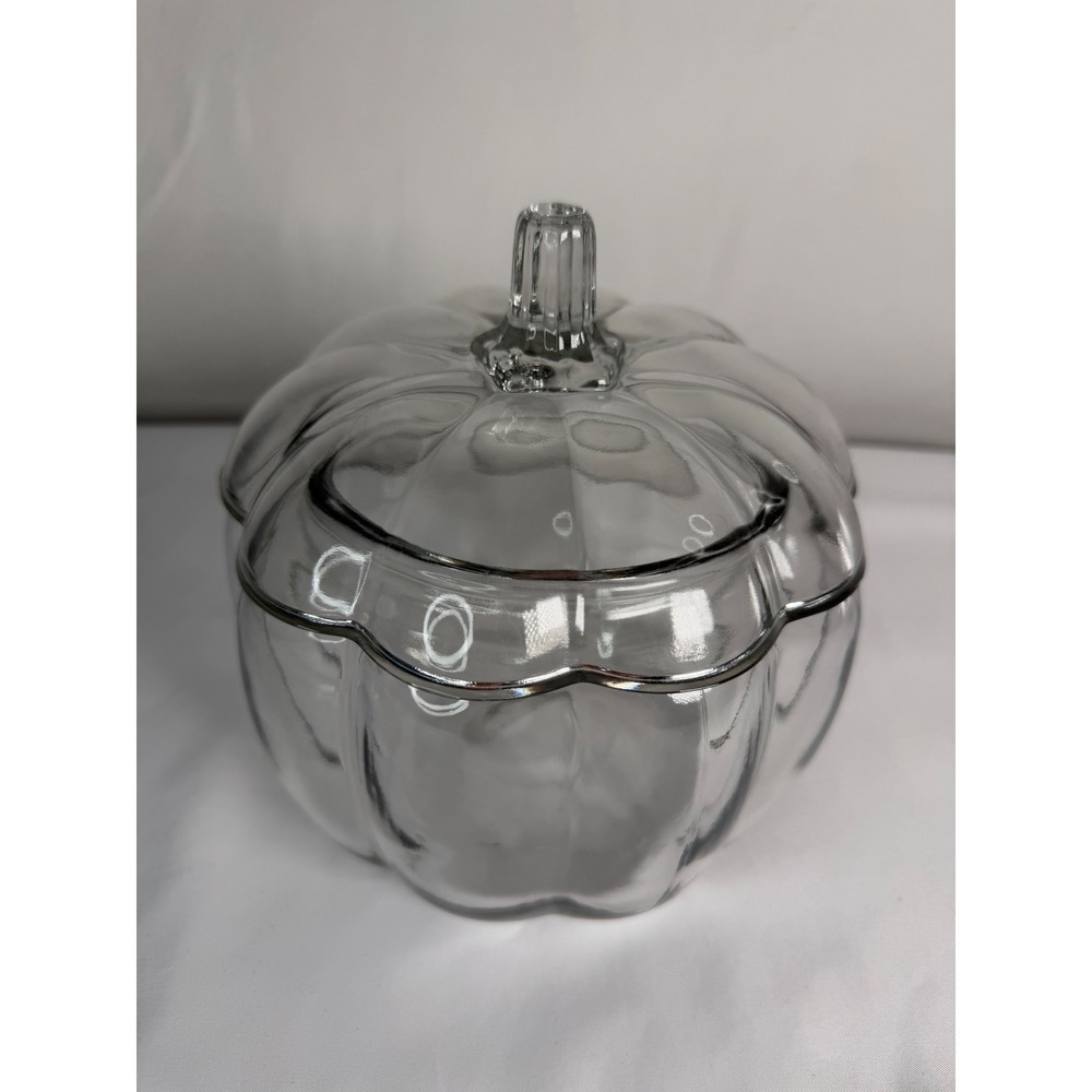 VINTAGE Anchor Hocking Pumpkin Jar Unisex OS Clear EXCELLENT
